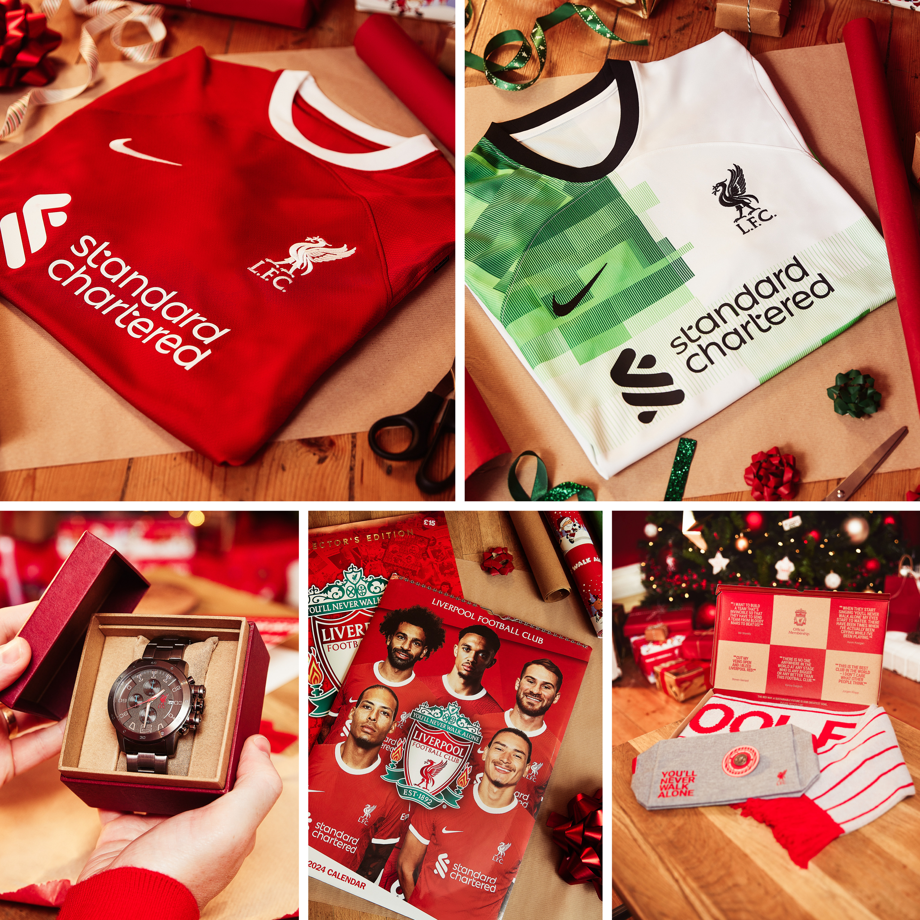 Liverpool FC's Exclusive Gift Collection for the Holiday Season