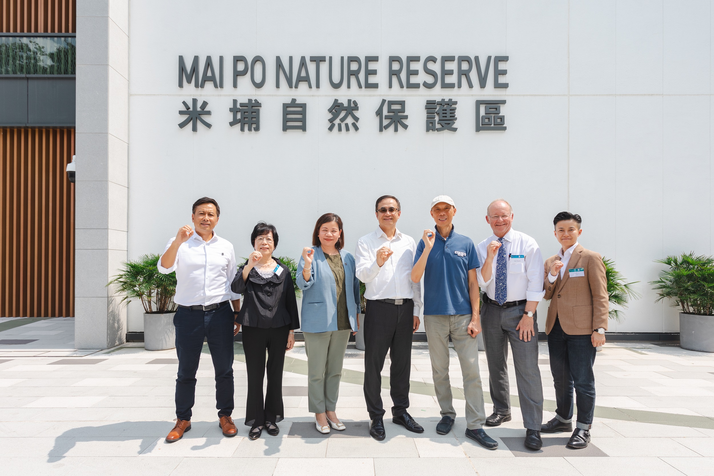 (From left to right) ; Dr Bosco Chan, Director of Conservation at WWF-Hong Kong; Prof Rebecca Chiu, Honourary Professor at Department of Urban Planning and Design, University of Hong Kong, and Bartlett School of Planning, University College London; Ms Nicole Wong, Chief Executive Officer of the WWF-Hong Kong; Dr Vincent Cheng, Arup Fellow and East Asia Climate and Sustainability Services Leader; Mr Wong Kam Sing, Former Secretary for the Environment; Mr Jim Taylor, Senior Director of Planning and Development at CLP Power Hong Kong Limited; and Ms Claudia Yu, East Asia Nature Positive Design Leader at Arup, gathered to share insight on sustainability development in Hong Kong.