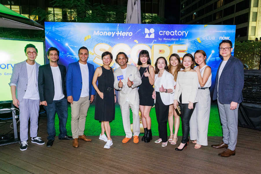 (From left to right) Clive Chow, Chief Operating Officer, The Club ; Dhruv Johri, Head of Commercial – Hong Kong, MoneyHero Group; Shravan Thakur, Chief Commercial Officer, MoneyHero Group; Monita Leung, CEO, Digital Ventures, HKT; Rohith Murthy, Chief Executive Officer, MoneyHero Group, PingKee Wong, Partnerships Lead, Creatory; Susanna Lee, Member of the Board of MoneyHero Group; Vivian Chan, Partnerships Lead, Creatory; Terri Yang, Chief Growth Officer, Digital Ventures, HKT; Pinky Liu, Head of Growth Marketing, MoneyHero; Anthony Lam VP Business Development and Partnerships, The Club, announce the collaboration to boost Hong Kong’s creator economy.