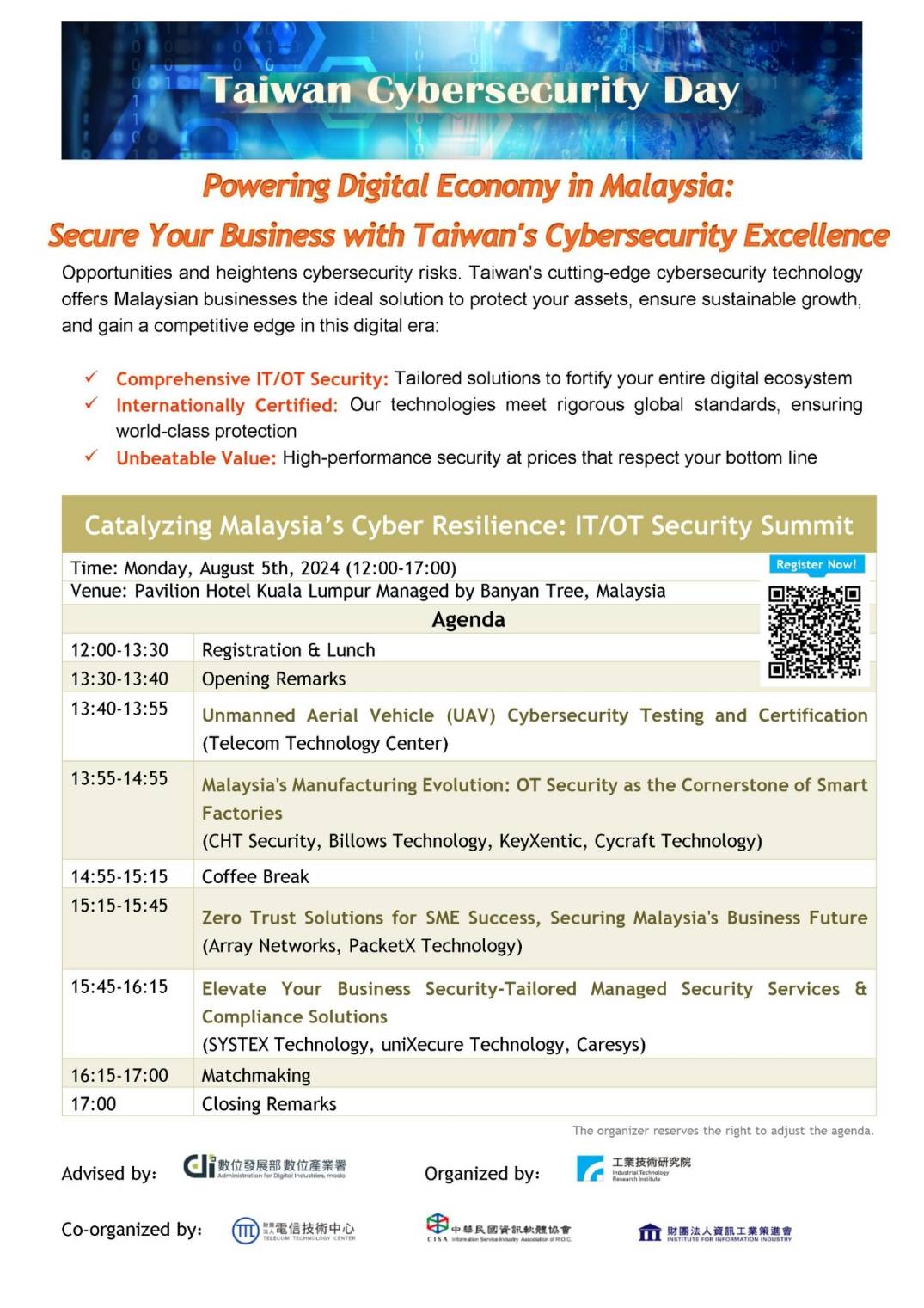 'Taiwan Cybersecurity Day' EDM