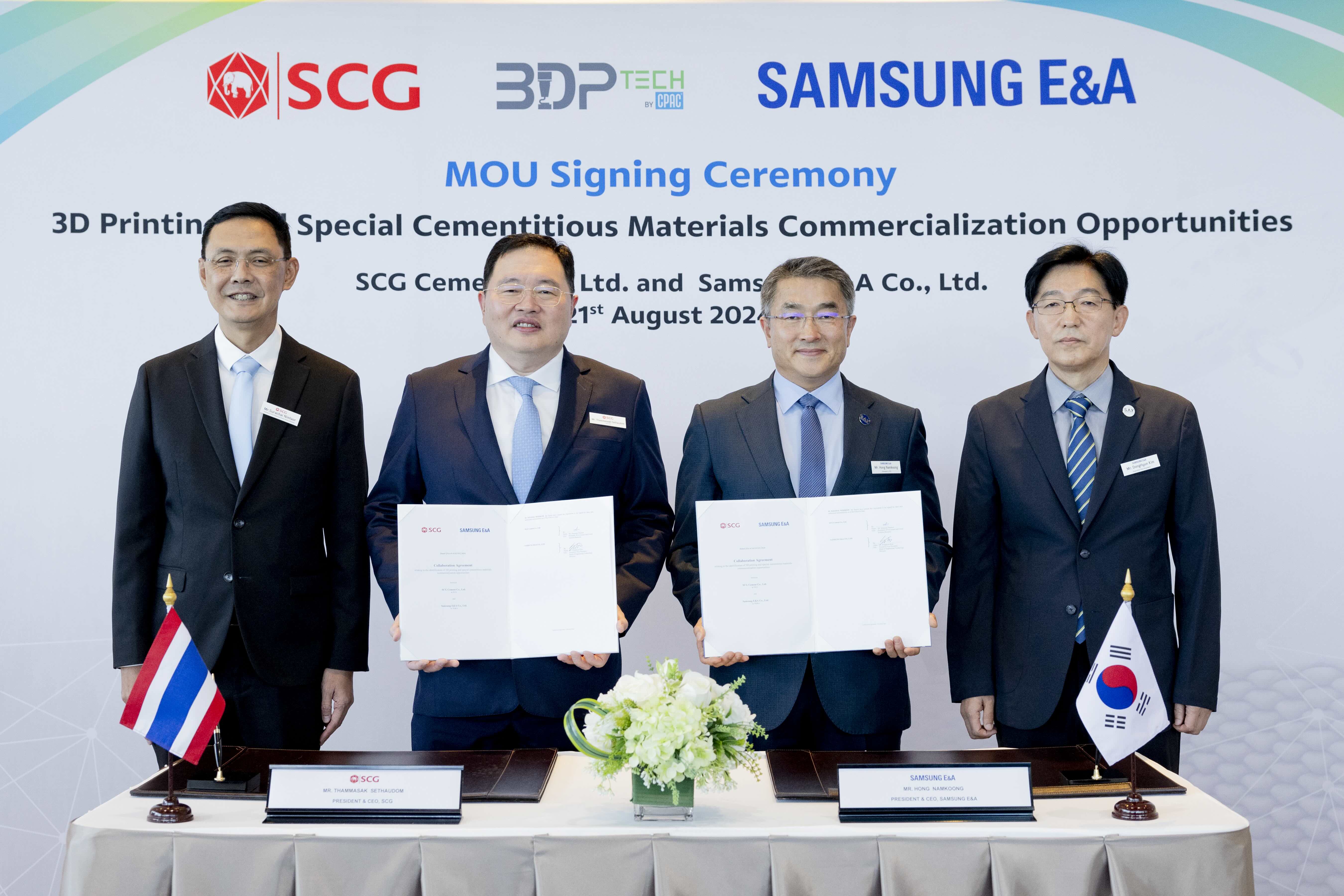 MOU Signing Ceremony CPAC x Samsung E&A