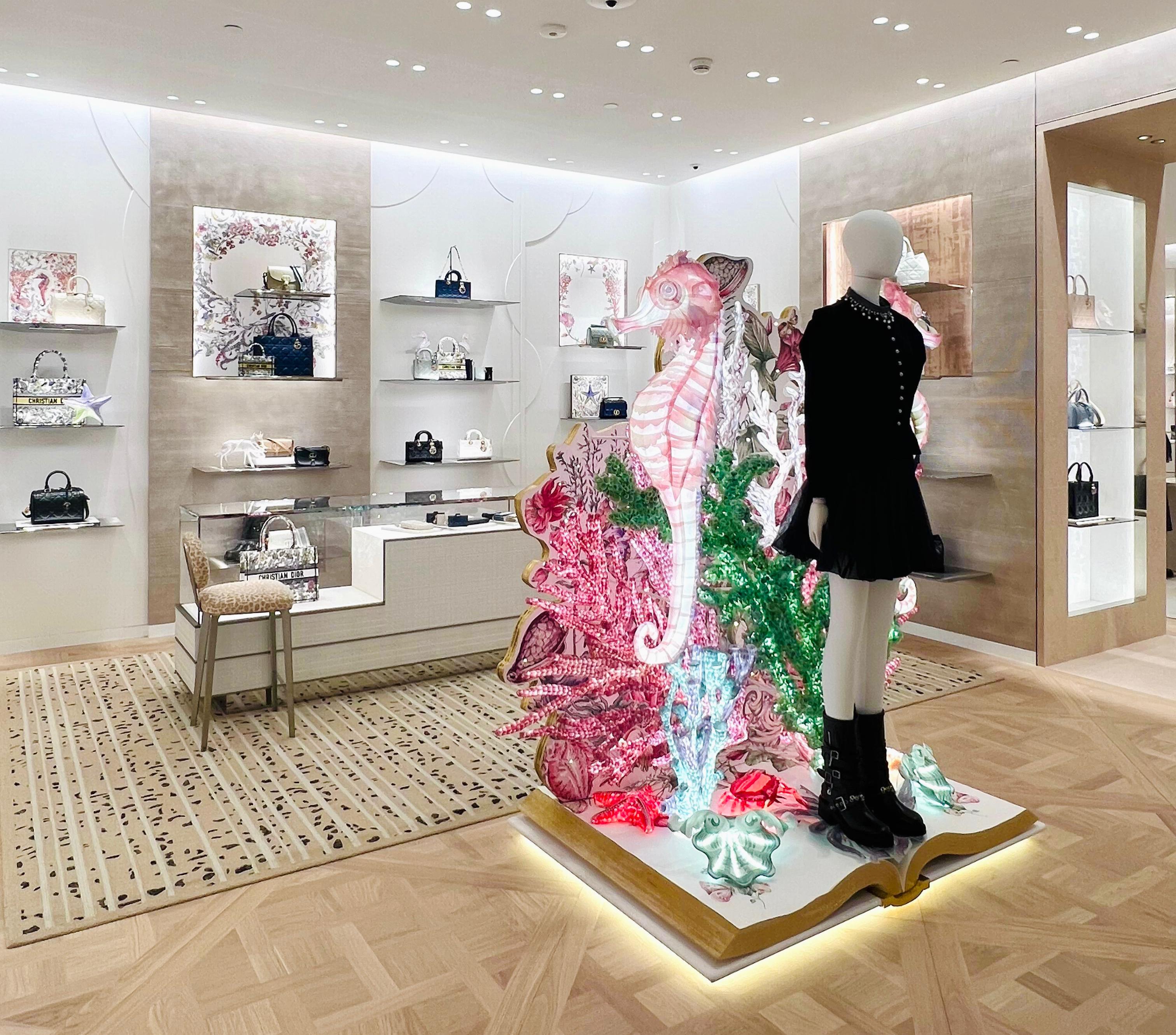 Explore the latest Dior Cruise 2025 collection at the Dior boutique at Galaxy Promenade.