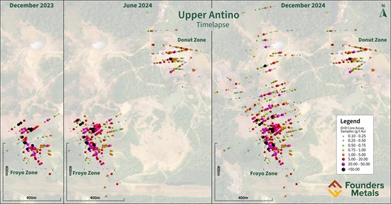 Figure 3: Upper Antino Timelapse from December 2023 to December 2024